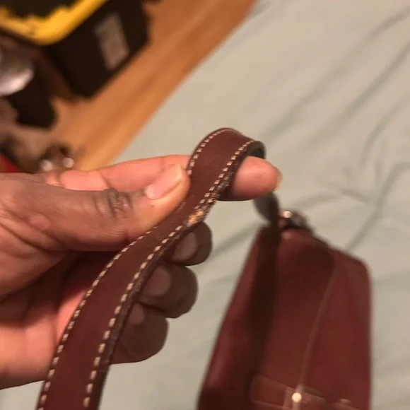 Coach Brown Leather Bag with Tag - Picture 2 of 6